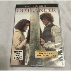 New Sealed Outlander Season 3 Uncensored DVD's With Special Features
